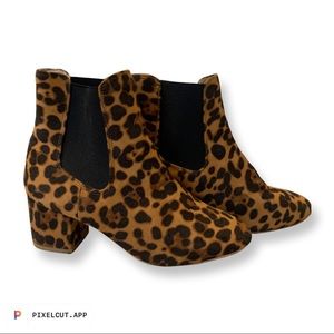Cheetah booties
